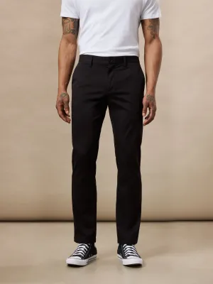 The Brunswick Slim Chino Pant in Black