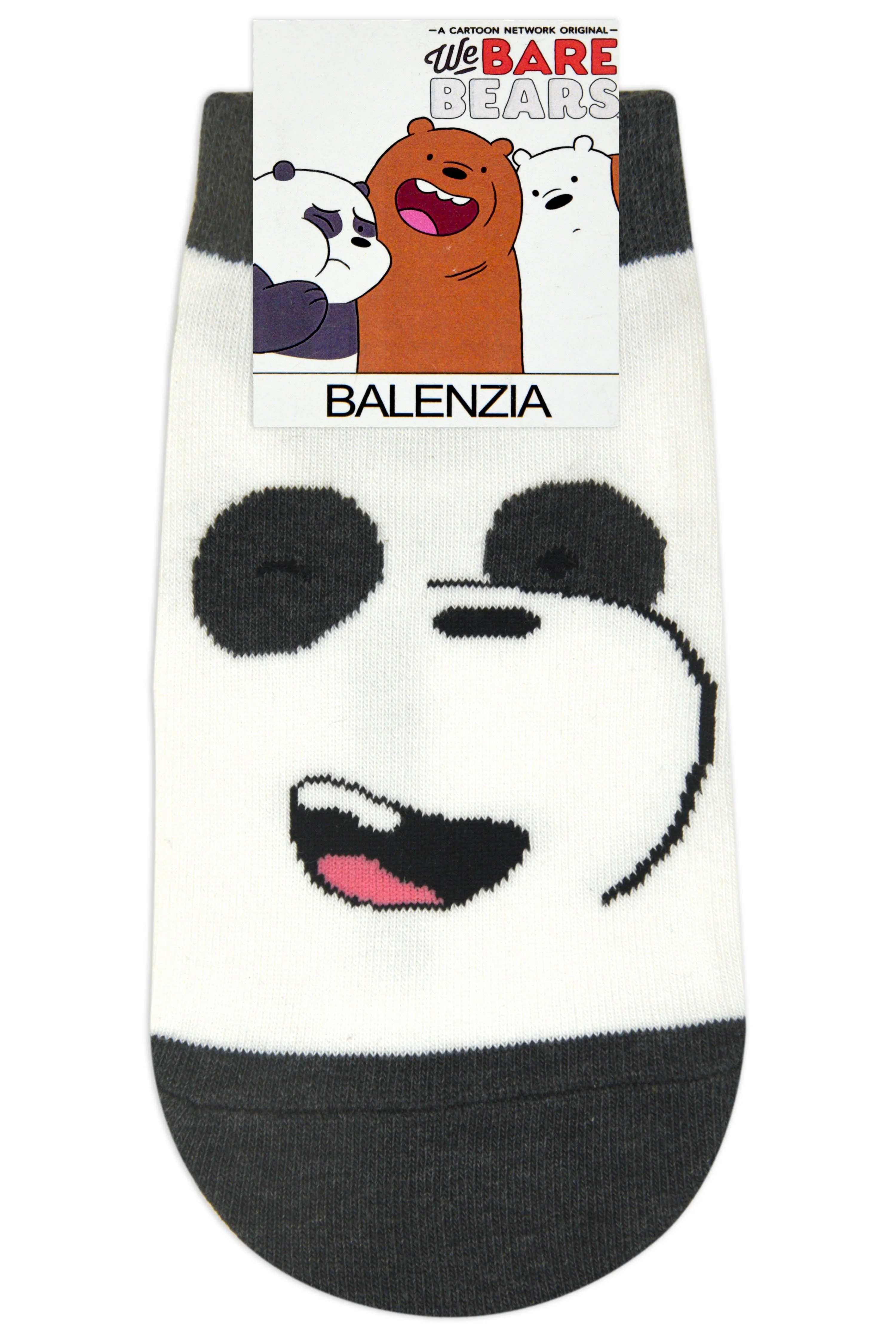 We Bare Bears By Balenzia Low Cut Socks for Kids (Pack of 3 Pairs/1U)