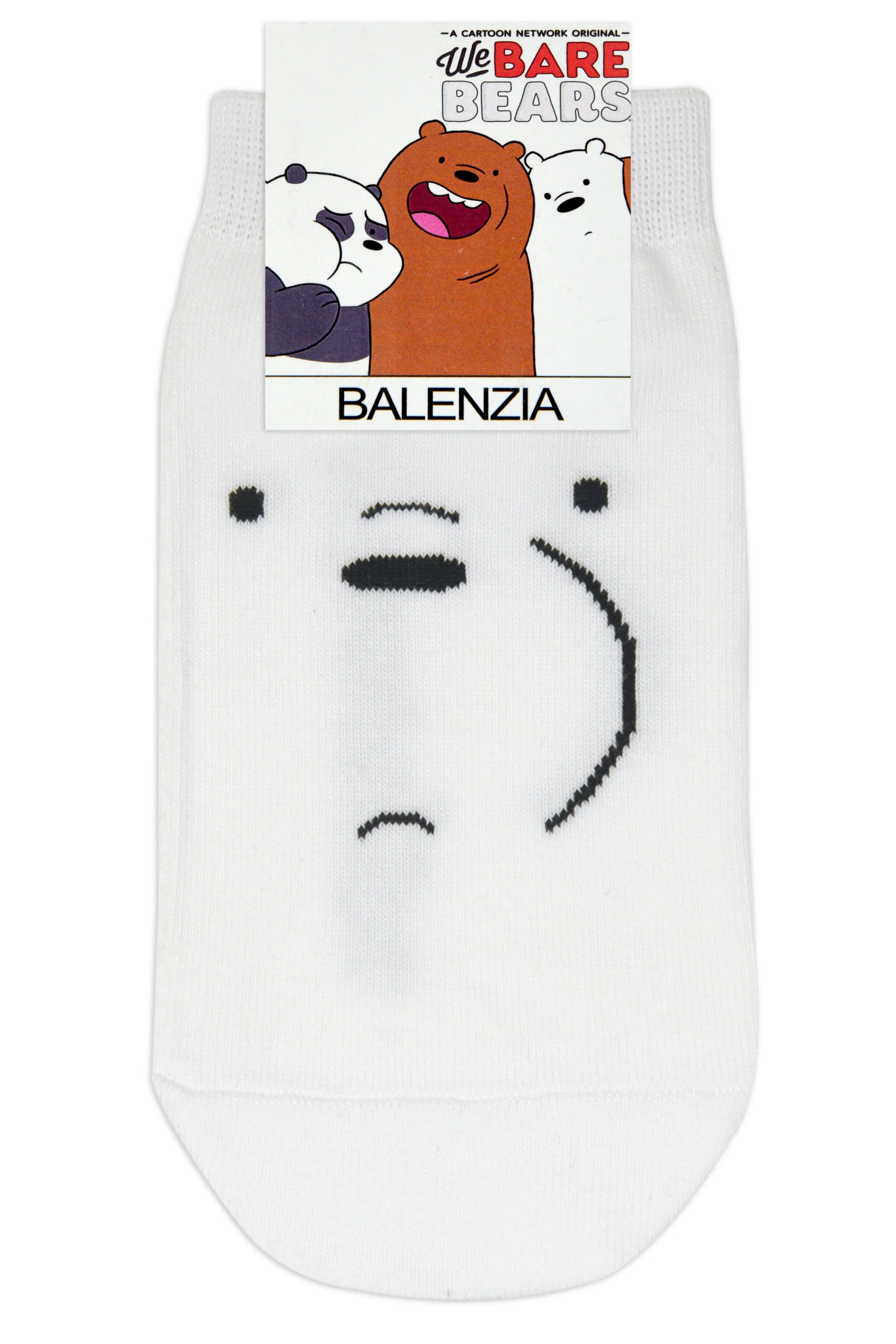 We Bare Bears By Balenzia Low Cut Socks for Kids (Pack of 3 Pairs/1U)