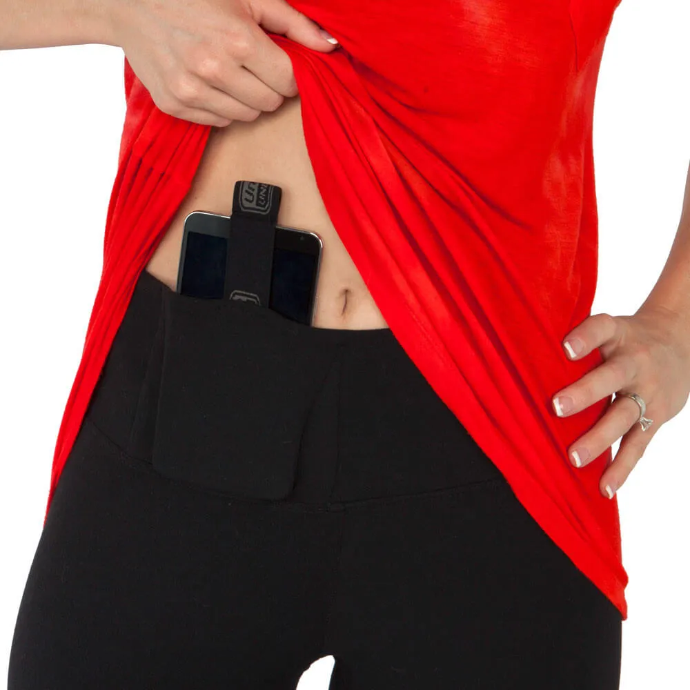 Womens Concealed Carry Original Leggings Crop Length