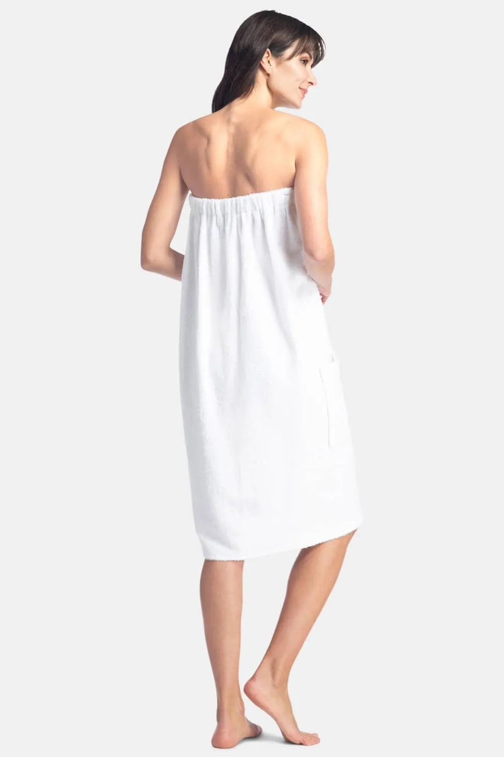 Women's Resort Style Terry Cloth Spa Wrap