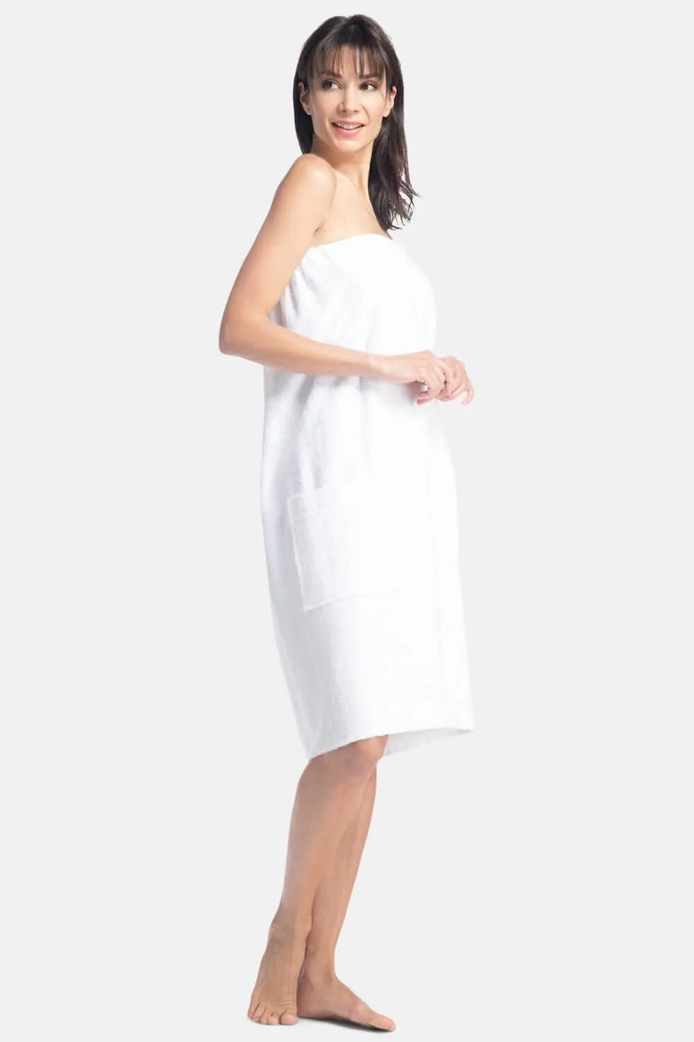 Women's Resort Style Terry Cloth Spa Wrap