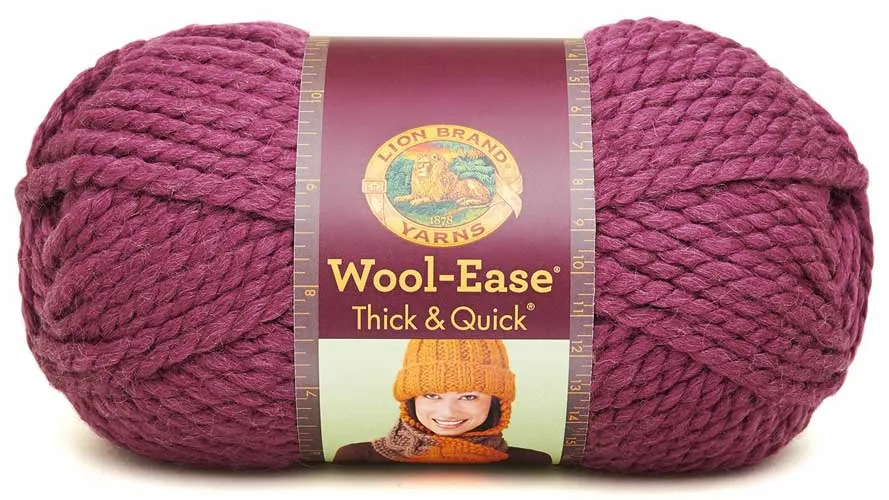 Wool-Ease Thick & Quick from Lion Brand Yarn